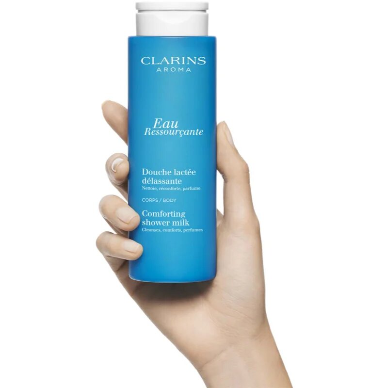 Clarins Eau Ressourcante Comforting Shower Milk sprchové mléko s parfemací 200 ml