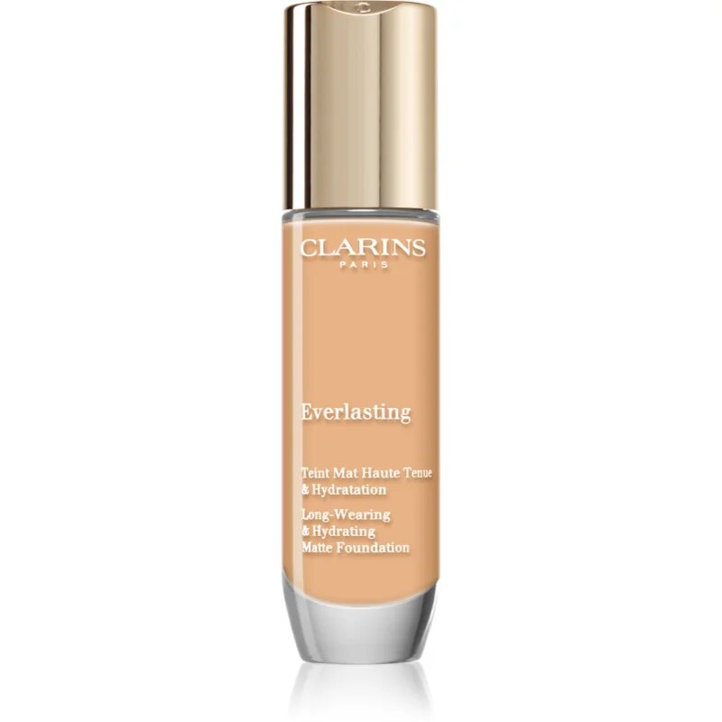 Clarins Everlasting Foundation dlouhotrvající make-up s matným efektem odstín 110.5W Tawny 30 ml