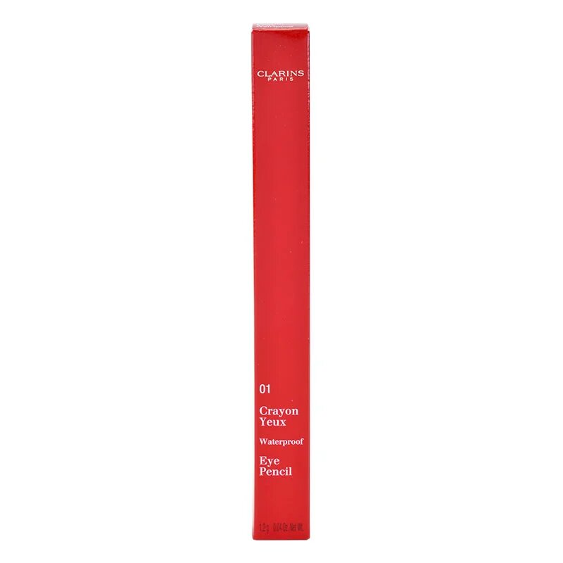 Clarins Eye Make-Up Eye Pencil voděodolná tužka na oči odstín 01 Black 12 g