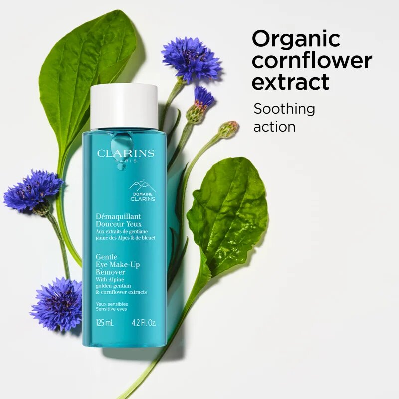 Clarins Gentle Eye Make-Up Remover odličovač očního make-upu pro citlivé oči 125 ml