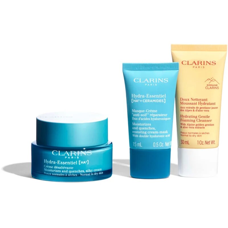 Clarins Hydra-Essentiel [HA²] Collection dárková sada pro všechny typy pleti