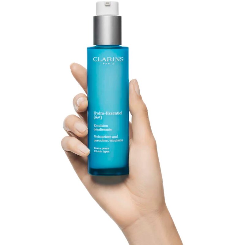 Clarins Hydra-Essentiel [HA²] Emulsion hydratační pleťová emulze pro všechny typy pleti 75 ml