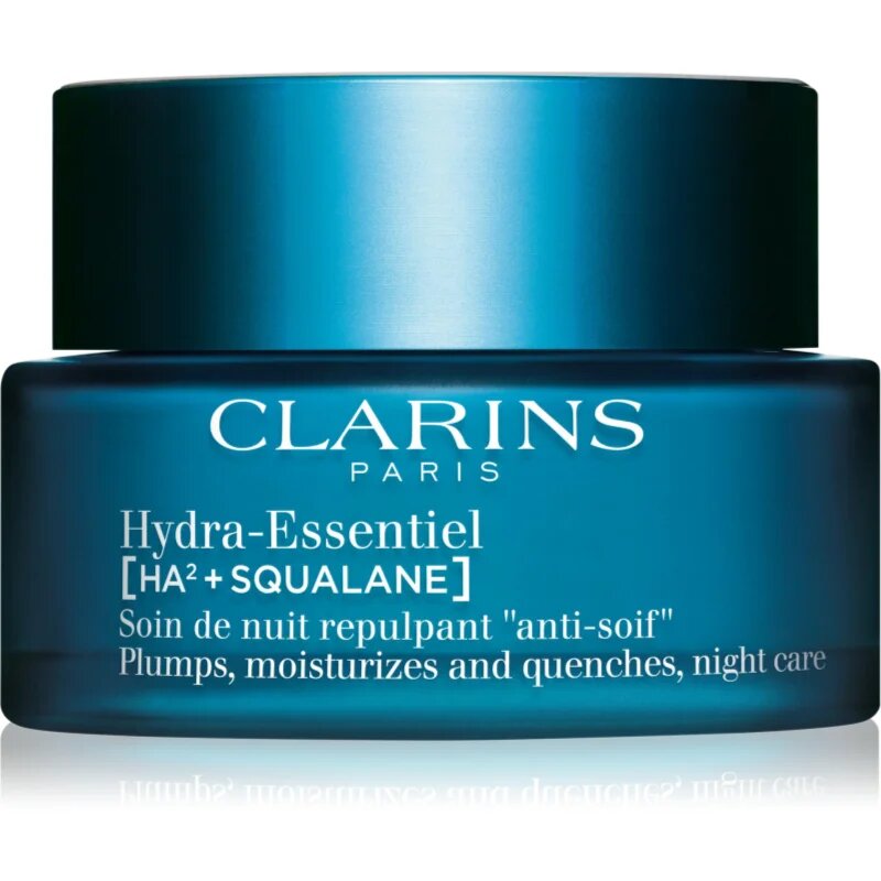 Clarins Hydra-Essentiel [HA²] Night Cream noční hydratační krém s kyselinou hyaluronovou 50 ml