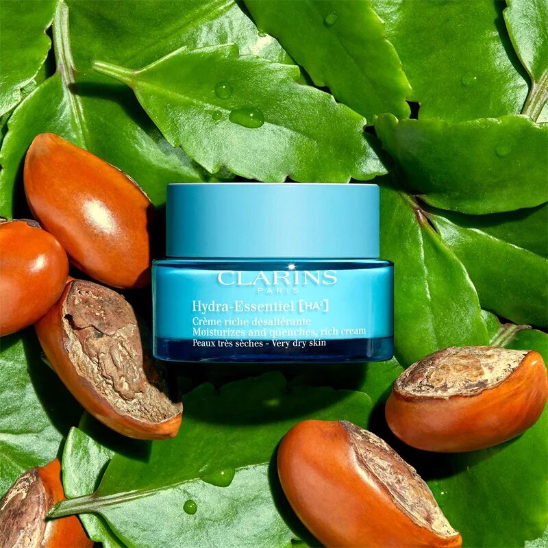 Clarins Hydra-Essentiel [HA²] Rich Cream bohatý hydratační krém pro velmi suchou pleť 50 ml