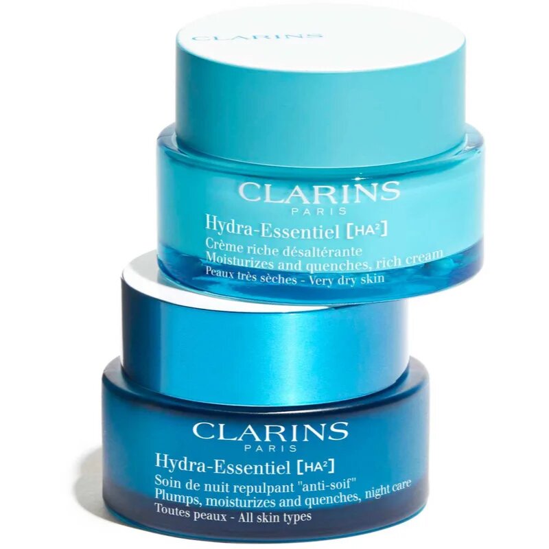 Clarins Hydra-Essentiel [HA²] Rich Cream bohatý hydratační krém pro velmi suchou pleť 50 ml