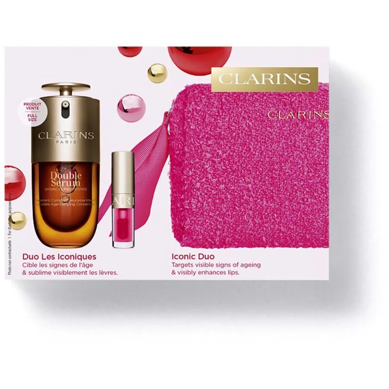 Clarins Iconic Duo dárková sada pro perfektní vzhled