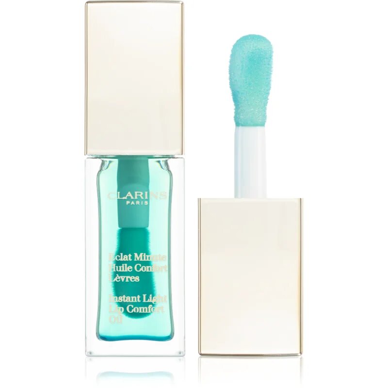Clarins Instant Light Lip Comfort Oil vyživující péče na rty odstín 06 Mint 7 ml