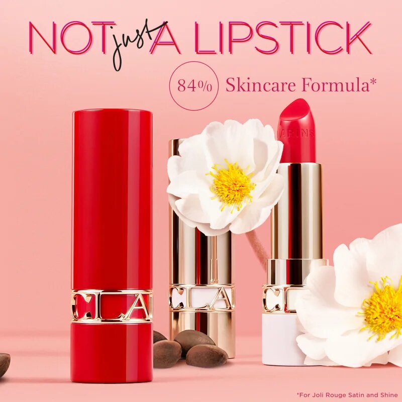 Clarins Joli Rouge Shine třpytivá rtěnka s hydratačním účinkem odstín 711S 3.5 g