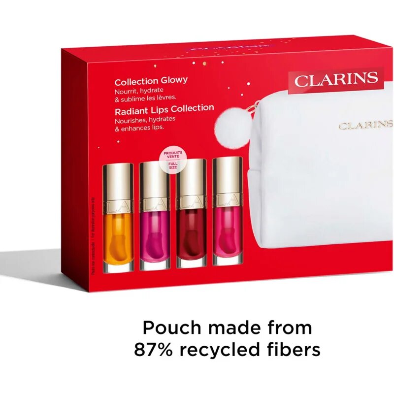 Clarins Lip Comfort Oil Holiday Season dárková sada