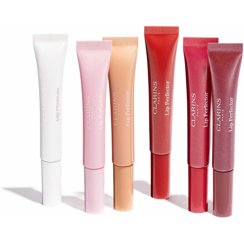 Clarins Lip Perfector Glow třpytivý lesk na rty a tváře odstín 25 mulberry glow 12 ml
