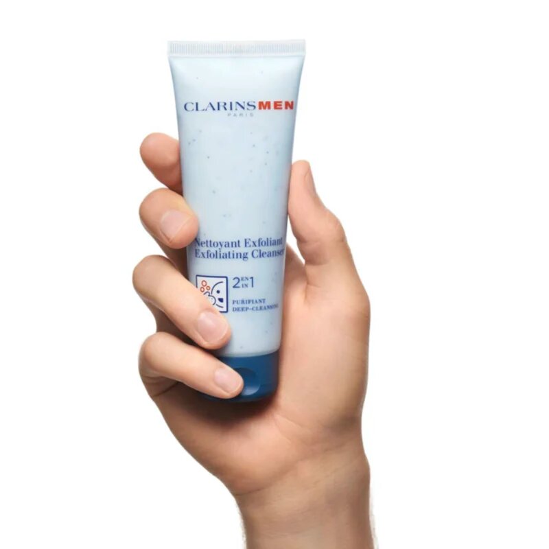 Clarins Men Exfoliating Cleanser pěnový peeling pro muže 125 ml