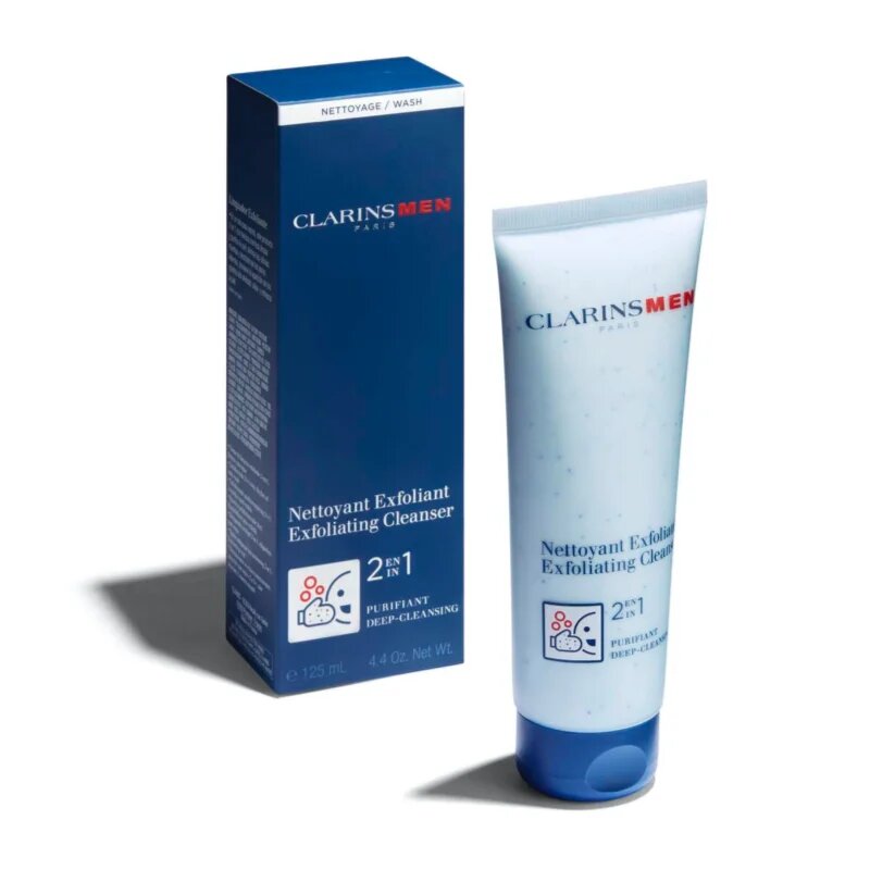 Clarins Men Exfoliating Cleanser pěnový peeling pro muže 125 ml