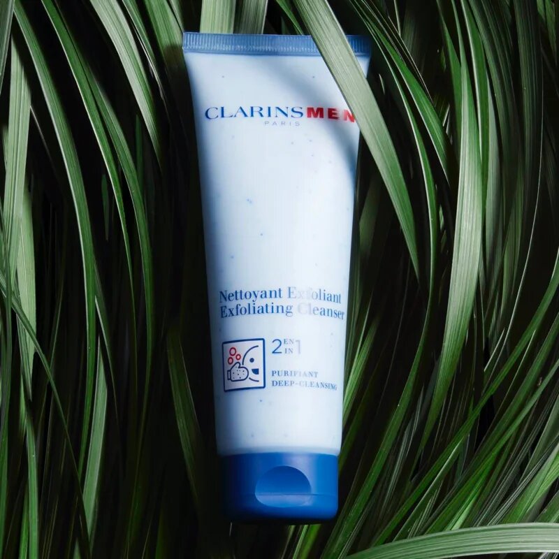 Clarins Men Exfoliating Cleanser pěnový peeling pro muže 125 ml