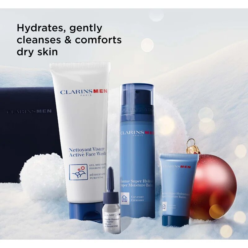 Clarins Men Hydration Holiday Season dárková sada