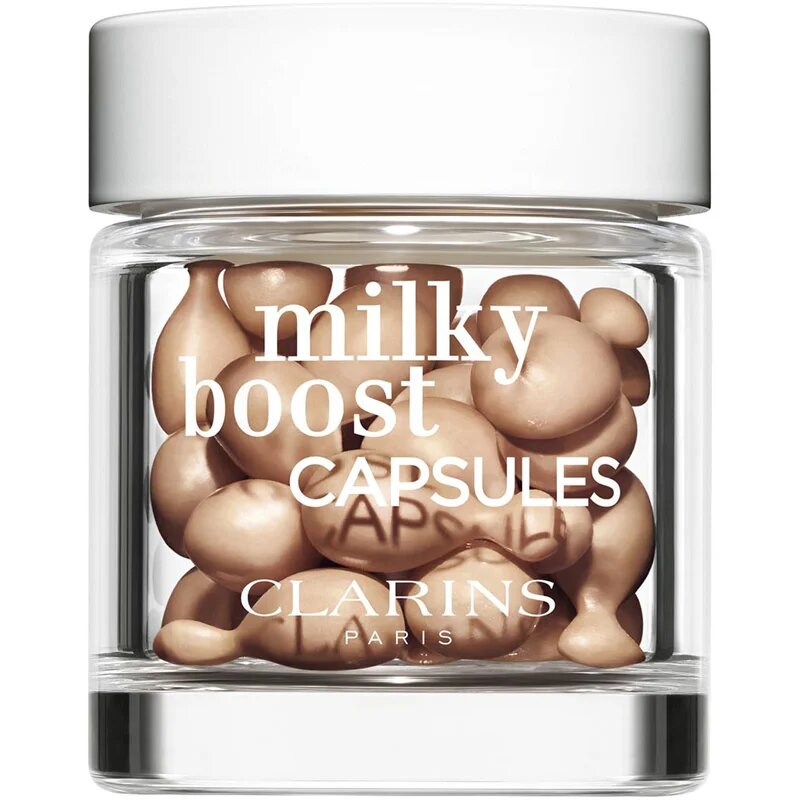 Clarins Milky Boost Capsules rozjasňující make-up kapsle odstín 05 30x0.2 ml
