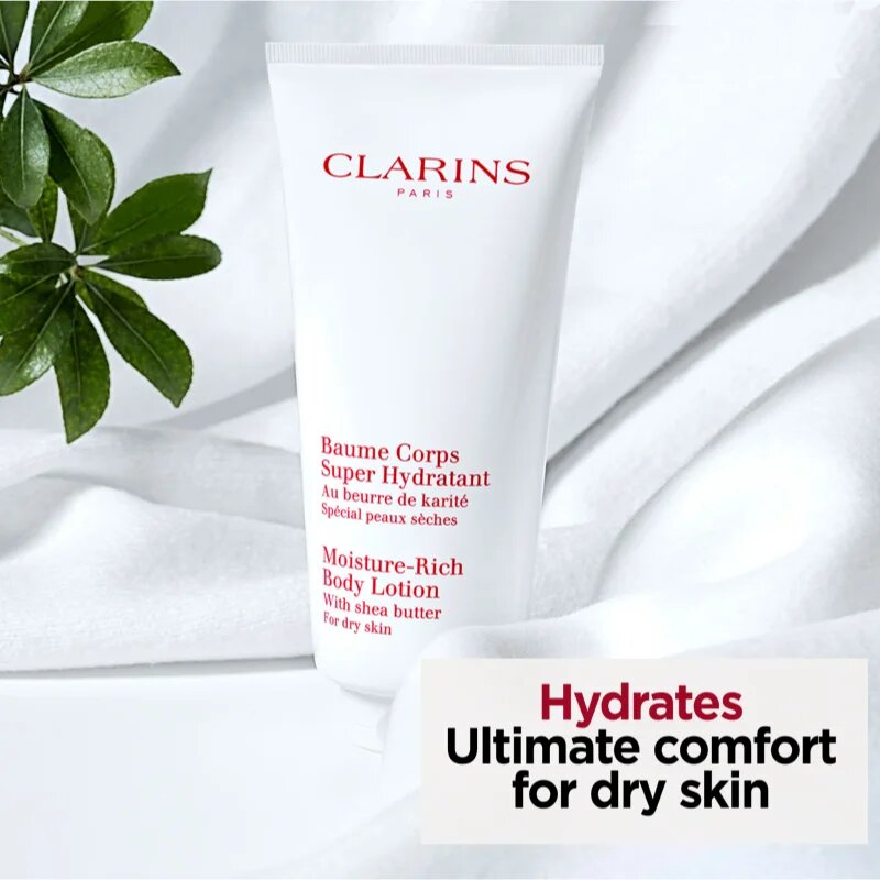Clarins Moisture-Rich Body Lotion vyživující tělové mléko 200 ml