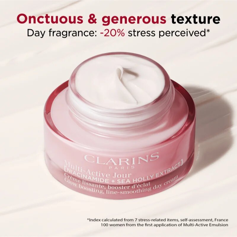 Clarins Multi-Active Day Cream Dry Skin vyhlazující a rozjasňující krém pro suchou pleť 50 ml