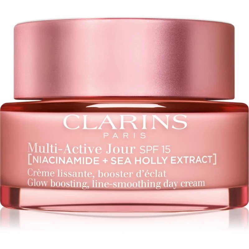 Clarins Multi-Active Day Cream SPF 15 vyhlazující a rozjasňující krém SPF 15 50 ml