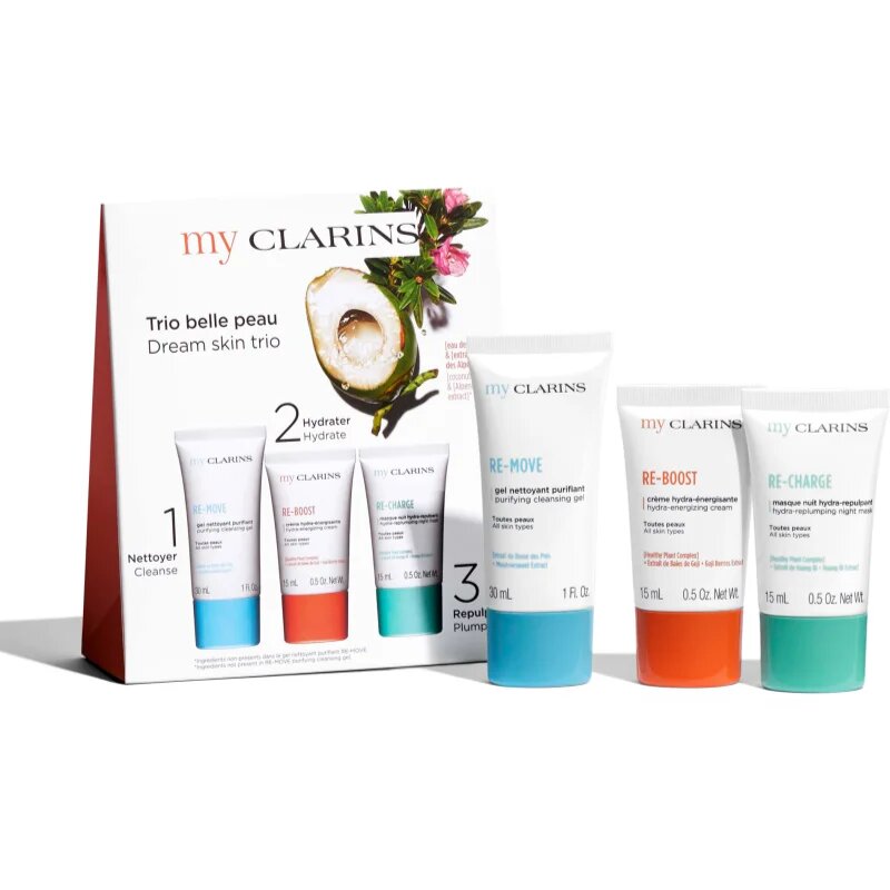 Clarins My Dream Skin Trio dárková sada pro mladou pleť