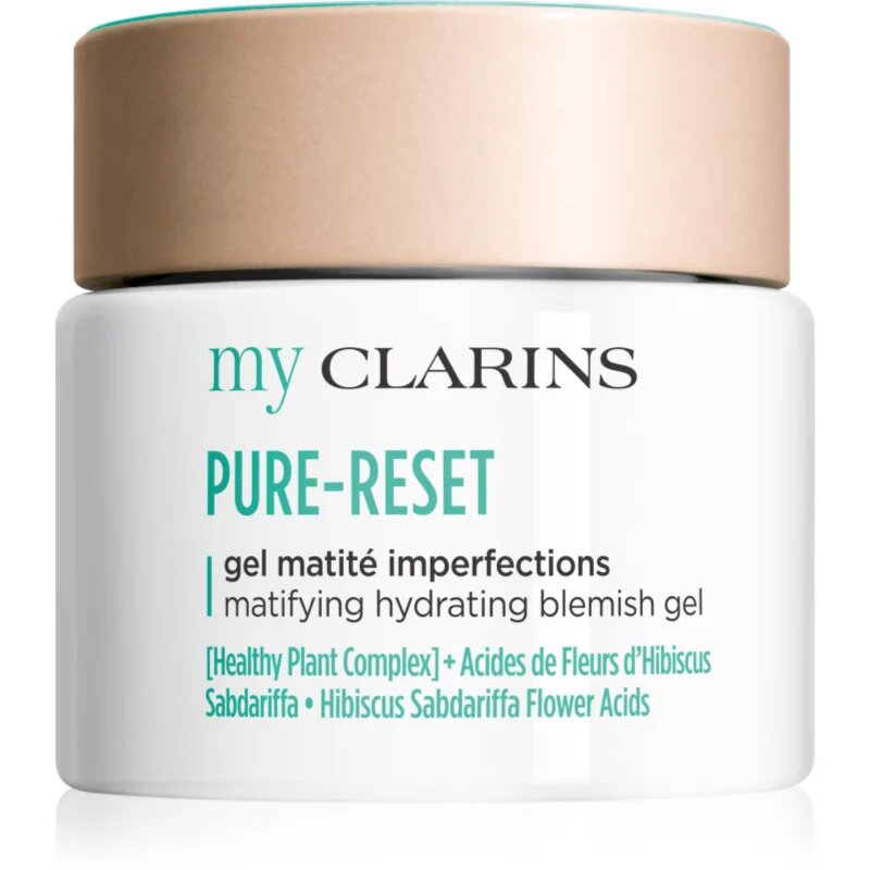 Clarins My Pure-Reset Matifying Hydrating Blemish Gel matující gel pro pleť s nedokonalostmi 50 ml
