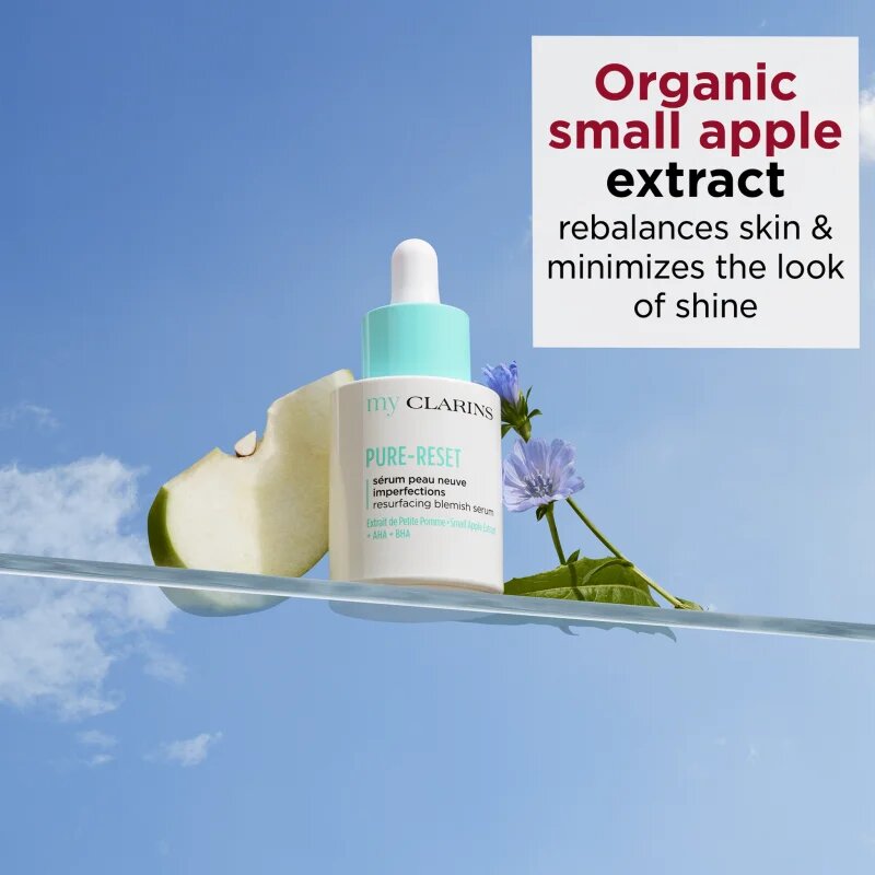 Clarins My Pure-Reset Resurfacing Blemish Serum obnovující sérum pro mastnou pleť se sklonem k akné 30 ml