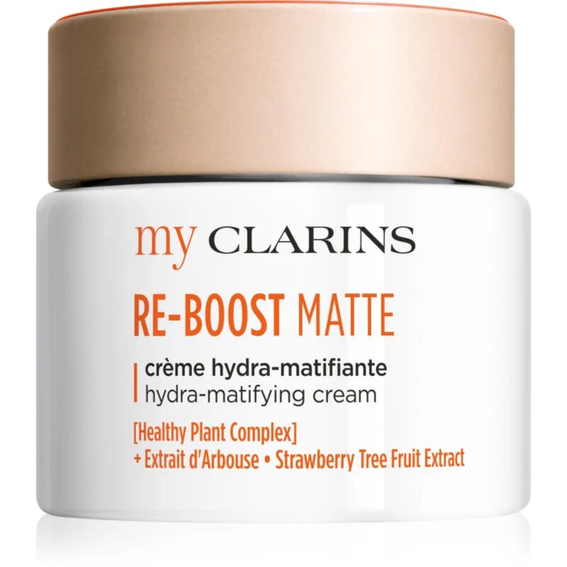 Clarins My Re-Boost Matte Hydra-Matifying cream hydratační matující krém pro mastnou pleť 50 ml