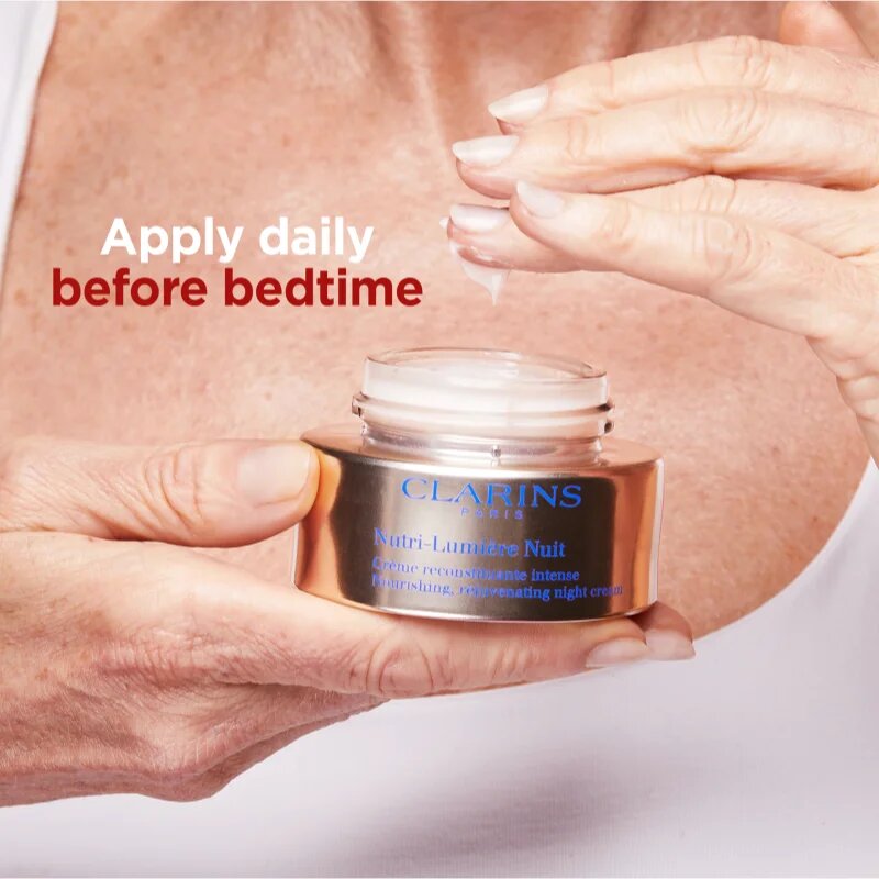 Clarins Nutri-Lumière Night vyživující noční krém 50 ml