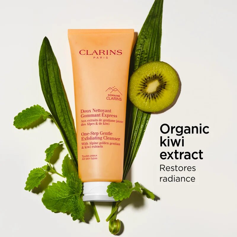 Clarins One Step Gentle Exfoliating Cleanser jemný exfoliační gel pro všechny typy pleti 125 ml