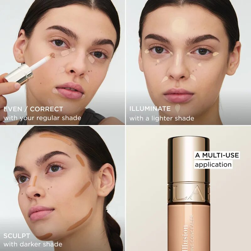 Clarins Skin Illusion All-In-One Concealer krycí korektor s rozjasňujícím efektem odstín 02 10 ml