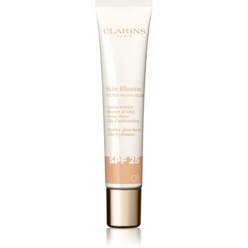 Clarins Skin Illusion Tinted Moisturizer tónovací krém SPF 25 odstín 01 40 ml