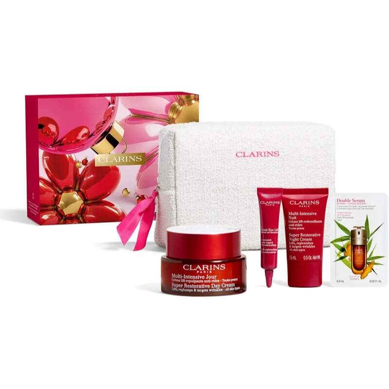 Clarins Super Restorative Collection dárková sada pro zralou pleť