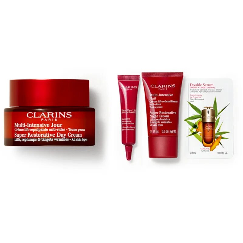 Clarins Super Restorative Collection dárková sada pro zralou pleť