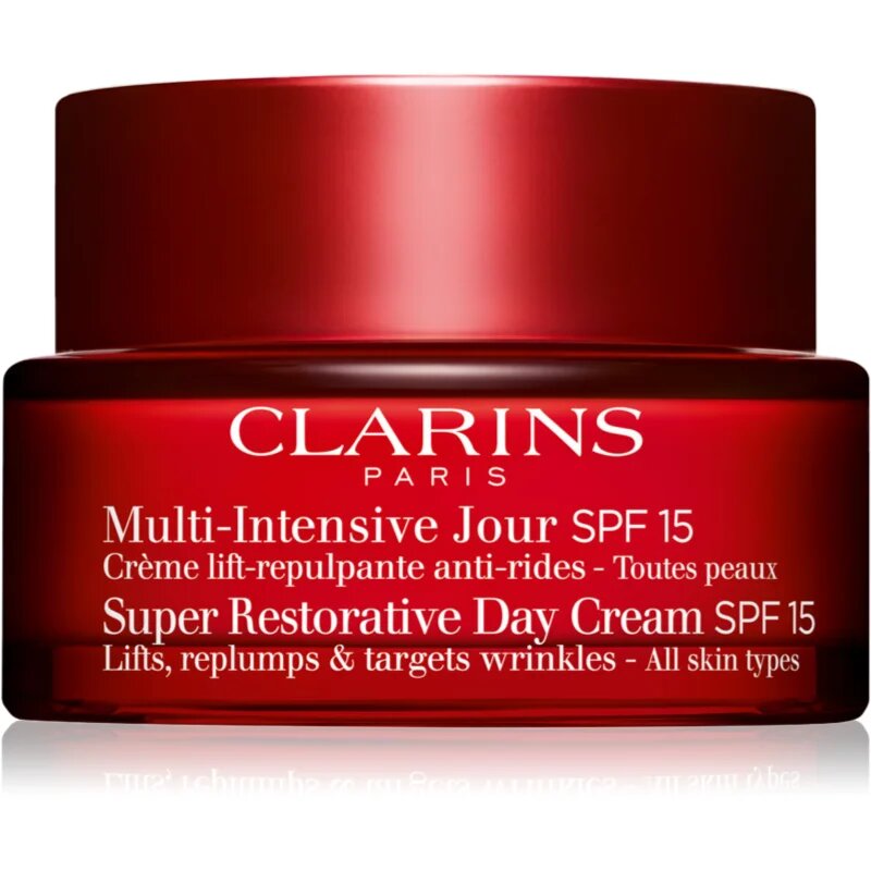 Clarins Super Restorative Day Cream SPF 15 omlazující denní krém SPF 15 50 ml