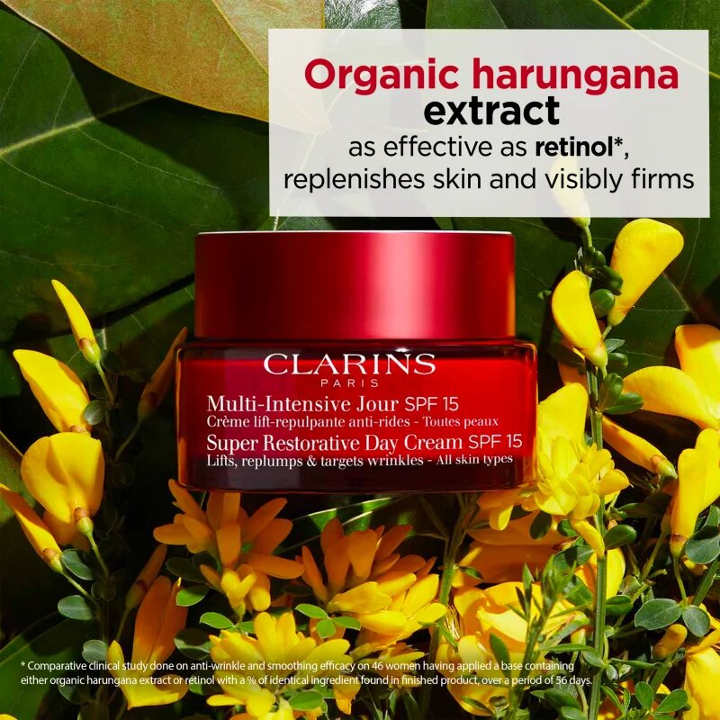 Clarins Super Restorative Day Cream SPF 15 omlazující denní krém SPF 15 50 ml