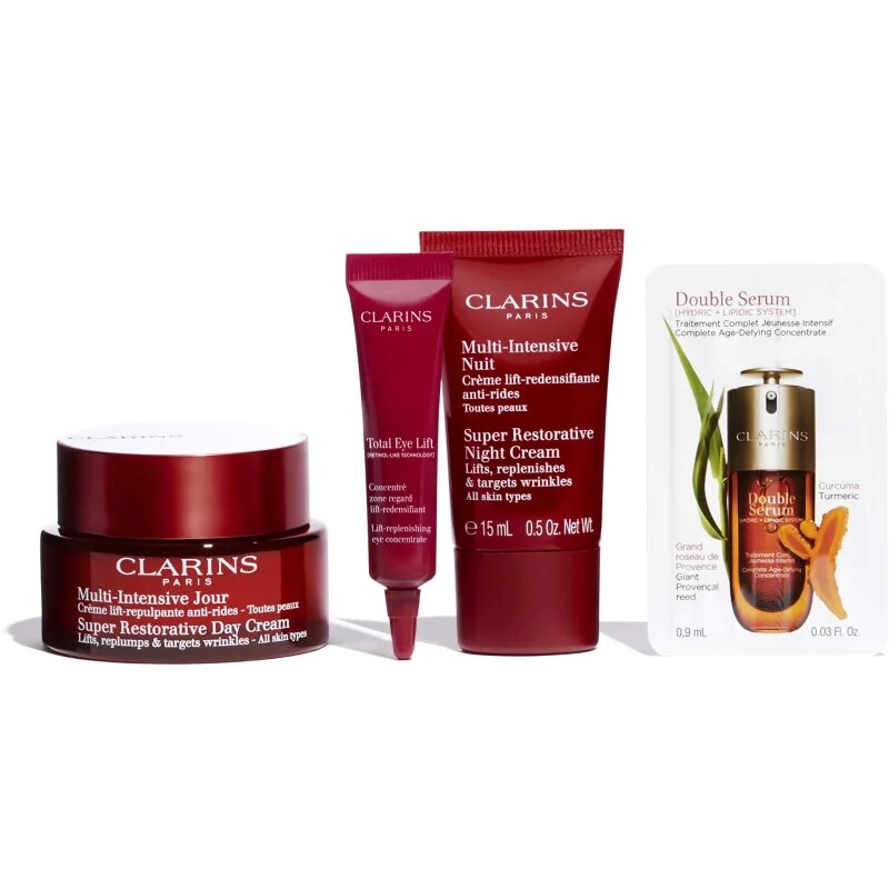 Clarins Super Restorative Holiday Season dárková sada