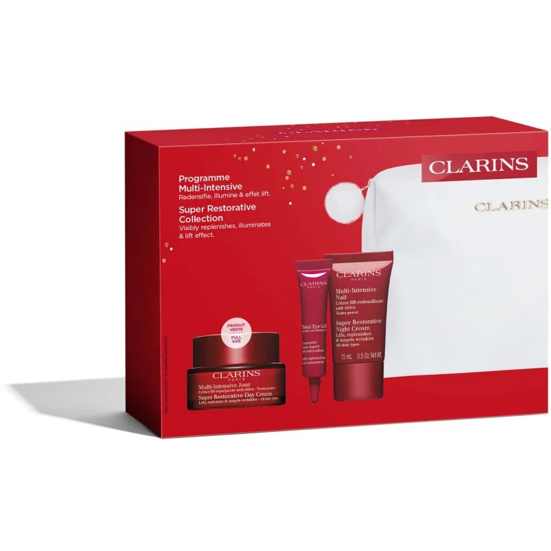 Clarins Super Restorative Holiday Season dárková sada