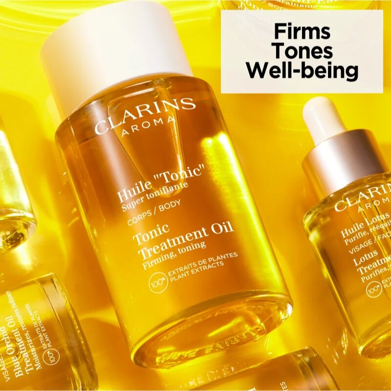 Clarins Tonic Body Treatment Oil tělový olej se zpevňujícím účinkem 100 ml