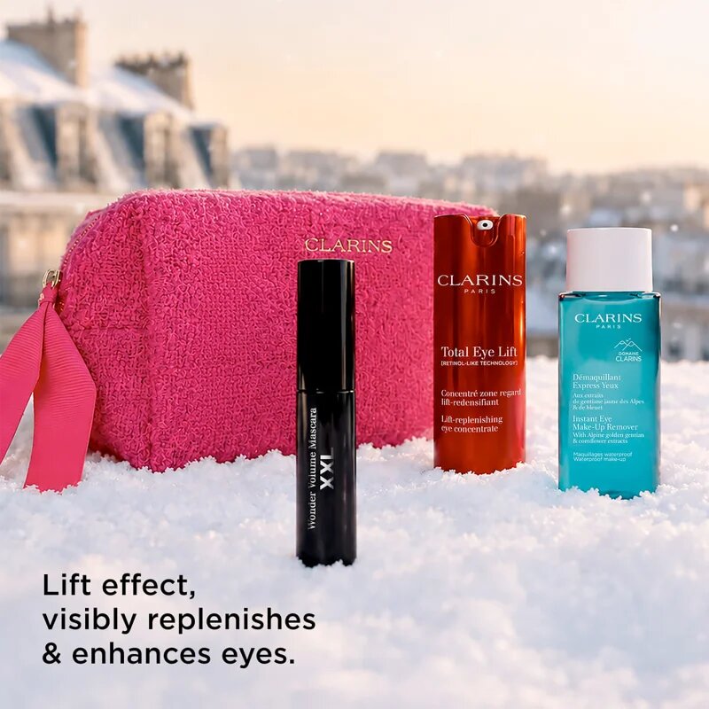 Clarins Total Eye Lift Collection dárková sada pro krásnou pleť