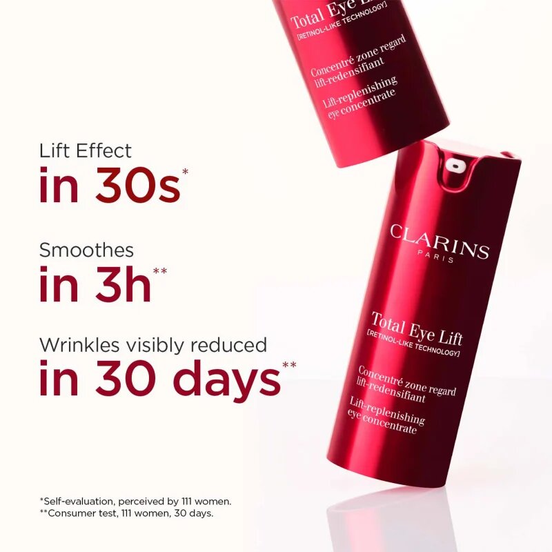 Clarins Total Eye Lift oční krém proti vráskám 15 ml