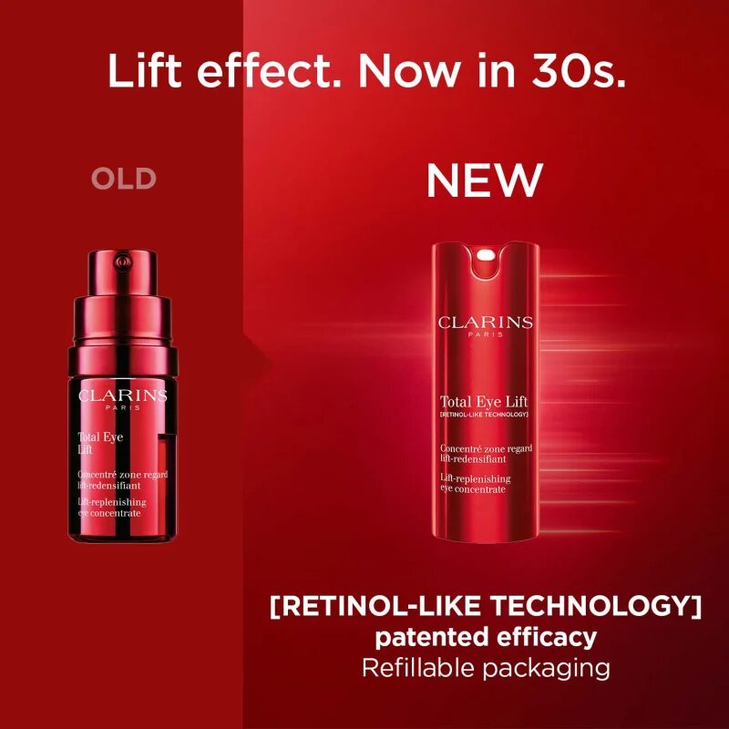 Clarins Total Eye Lift oční krém proti vráskám 15 ml