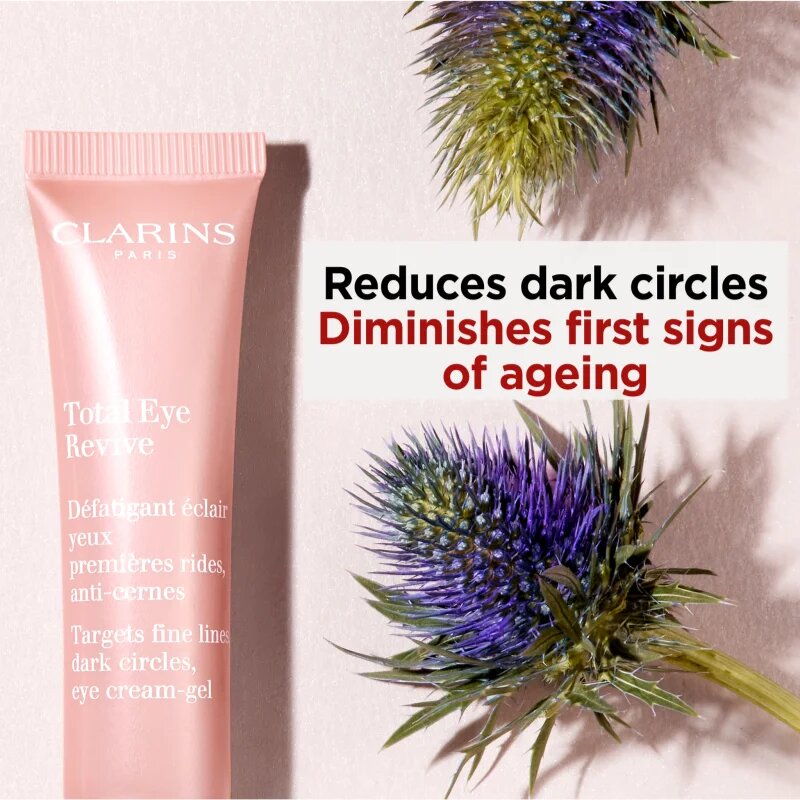 Clarins Total Eye Revive gelový krém proti známkám únavy 15 ml