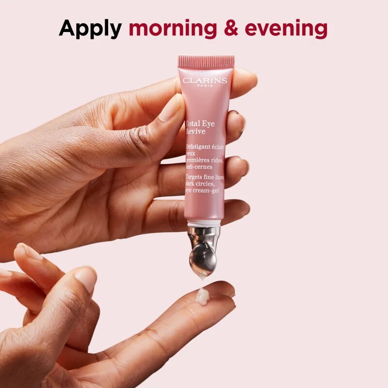 Clarins Total Eye Revive gelový krém proti známkám únavy 15 ml