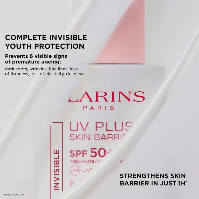 Clarins UV Plus Translucent SPF50 opalovací krém na obličej SPF 50 30 ml
