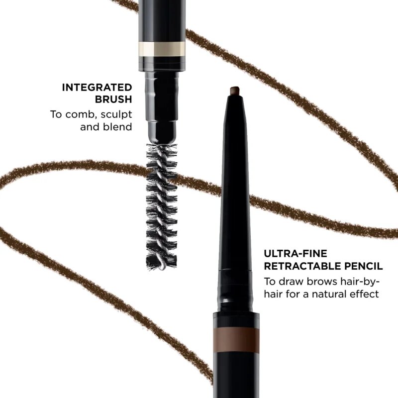 Clarins Wonder Define Eyebrow Pencil tužka na obočí se štětečkem odstín 03 warm brown 0.06 g