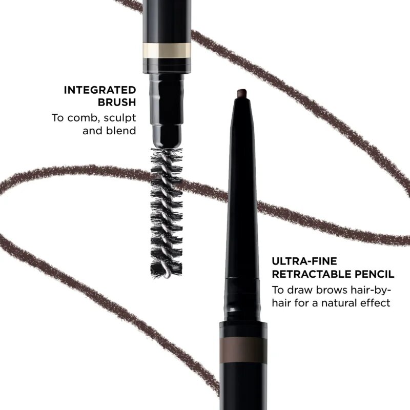 Clarins Wonder Define Eyebrow Pencil tužka na obočí se štětečkem odstín 04 dark brown 0.06 g