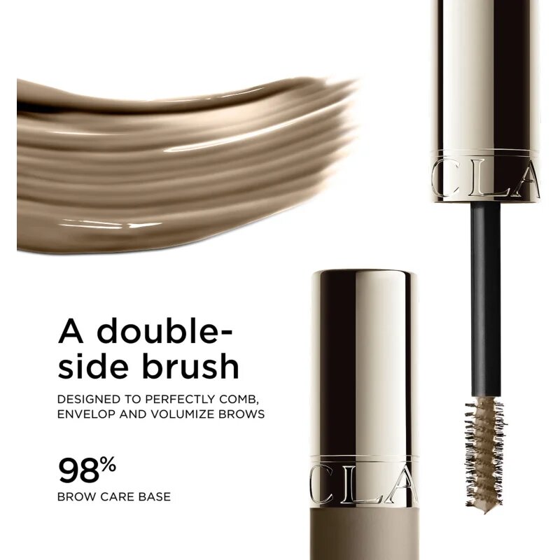 Clarins Wonder Sculp Eyebrow Gel tónovací gel na obočí odstín 01 ash blonde 5 ml
