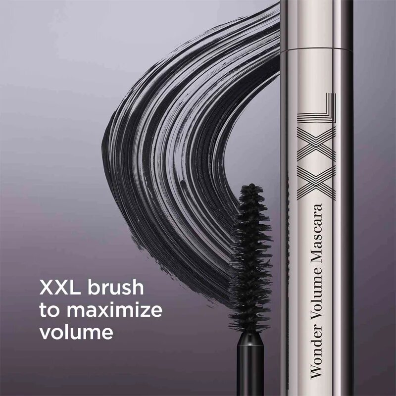 Clarins Wonder Volume Mascara XXL řasenka pro maximální objem odstín 01 Extreme Black 8 ml
