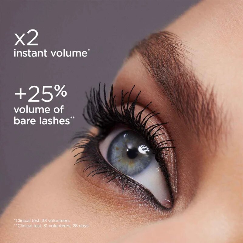 Clarins Wonder Volume Mascara XXL řasenka pro maximální objem odstín 01 Extreme Black 8 ml