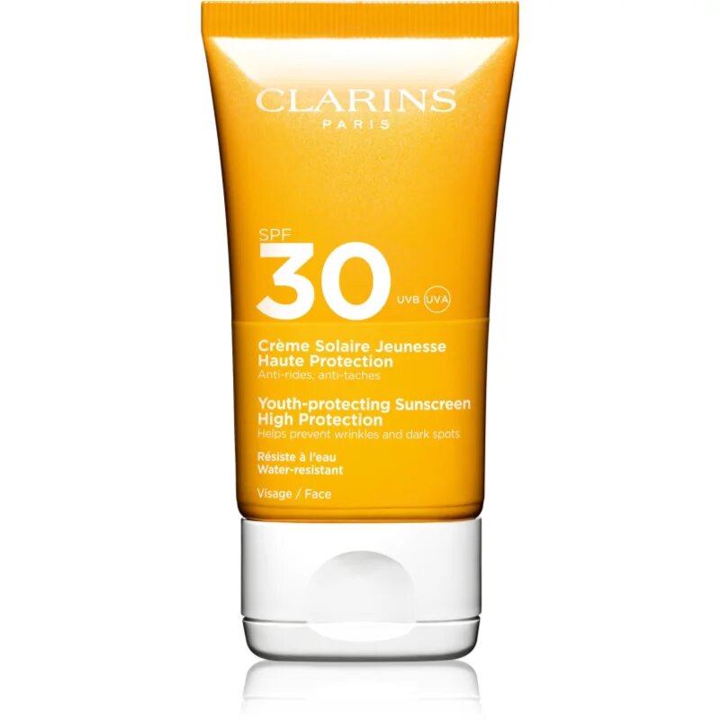 Clarins Youth-Protecting Sunscreen High Protection opalovací krém na obličej SPF 30 50 ml