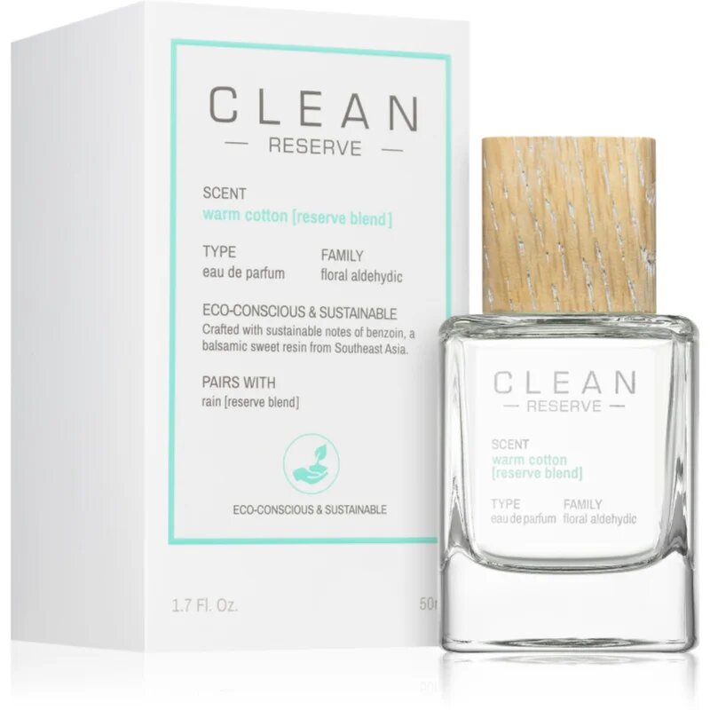 CLEAN Reserve Warm Cotton parfémovaná voda pro ženy 50 ml